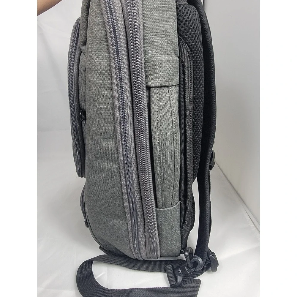 eBags Professional Slim Junior Laptop Backpacks Gray Orange 15.5 Laptop